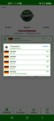 TM Tunnel Lite android App screenshot 1